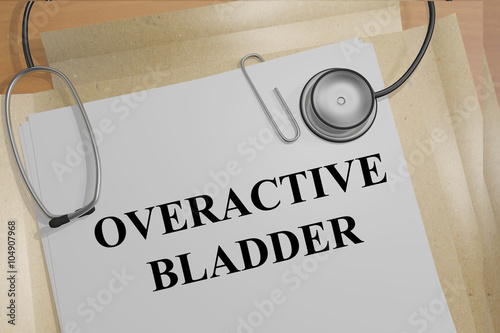 Overactive Bladder concept photo