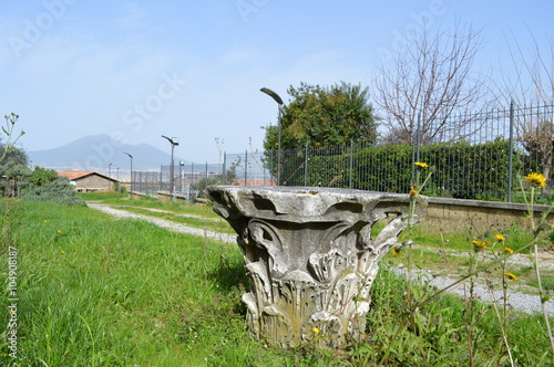 Ruines romaines près du Vésuve