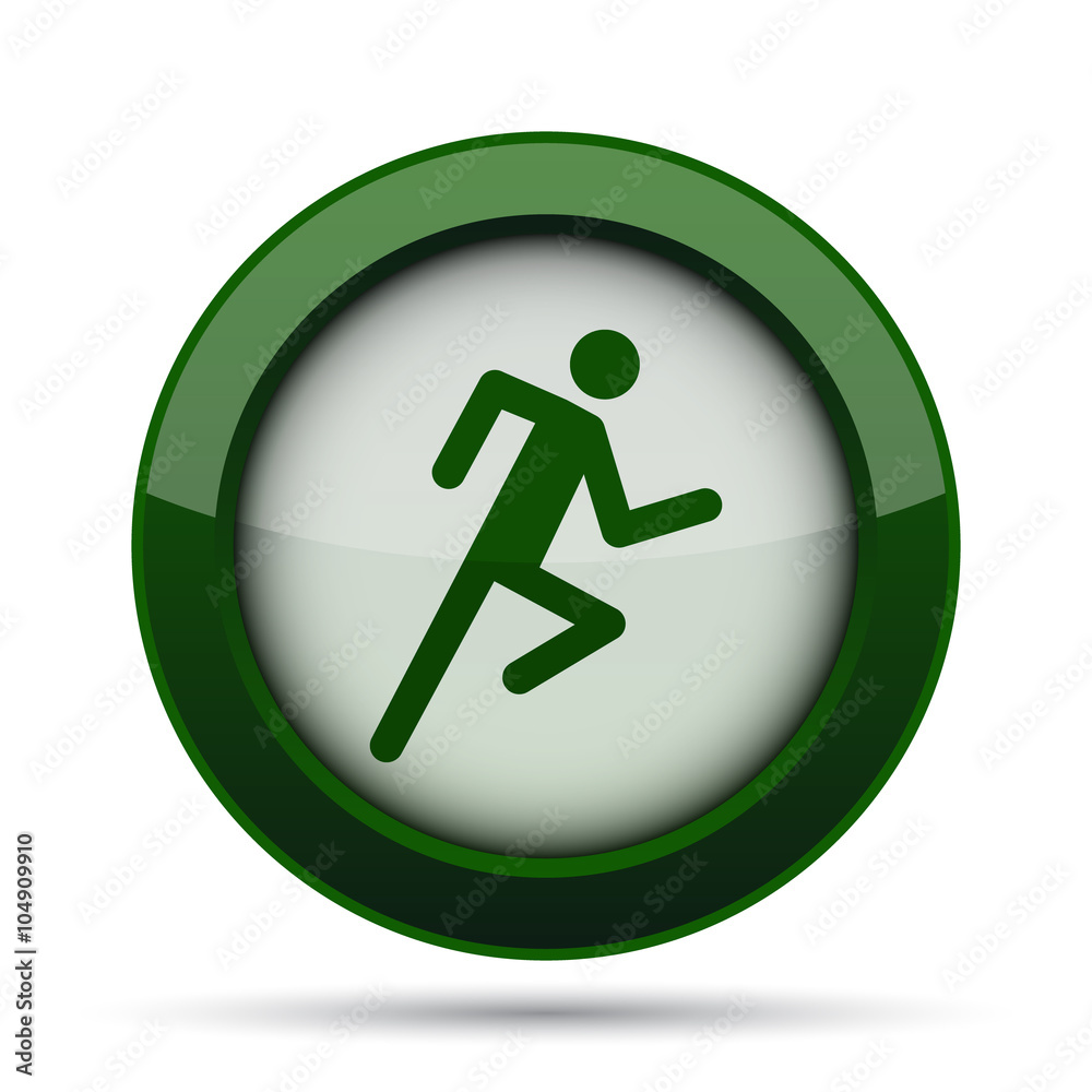 Running man icon Running man icon