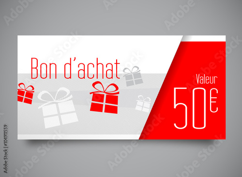 Bon d'achat de 50 euros