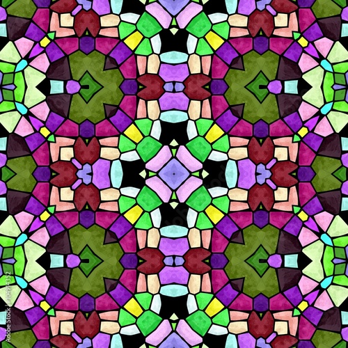 kaleidoscopic pattern photo