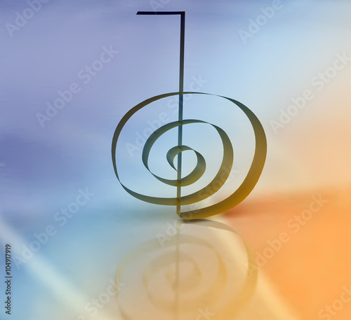 Canvas Print 3D Cho Ku Rei Symbol