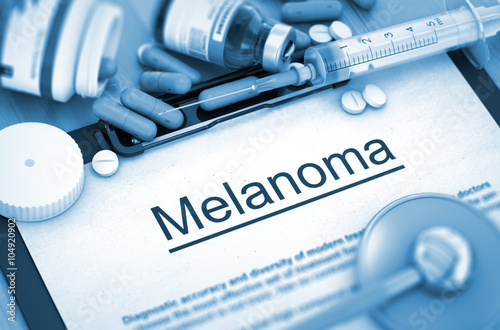 Melanoma. Medical Concept.