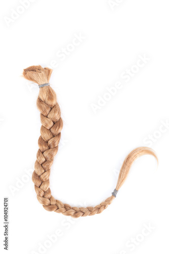 Obraz na płótnie Donate hair for cancer wig creation w salonie