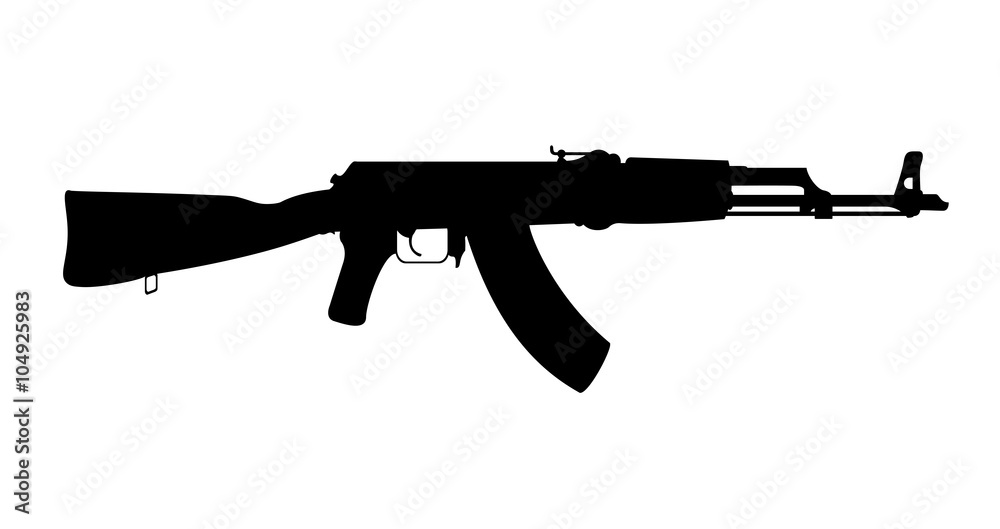 Machine gun - AK 47