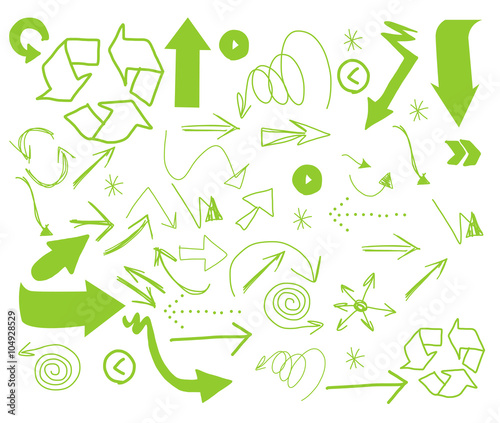 Arrow Freehand Vector
