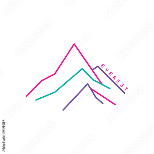 mountain range theme