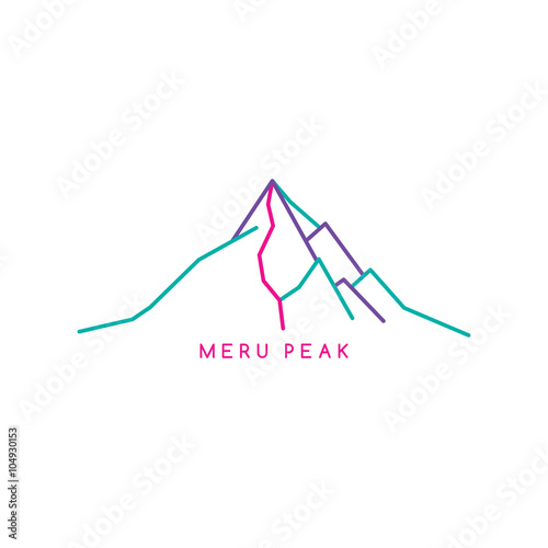 mountain range theme