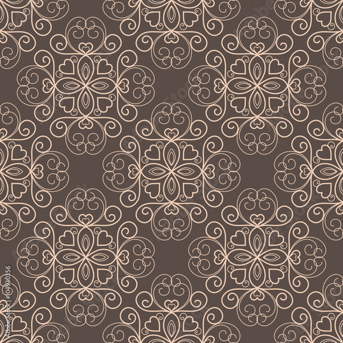 Ornamental retro pattern