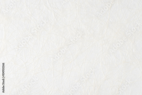 White paper sheet texture background, like self made. Embossed yarns, twine, lace pattern. Soft light, shadows.