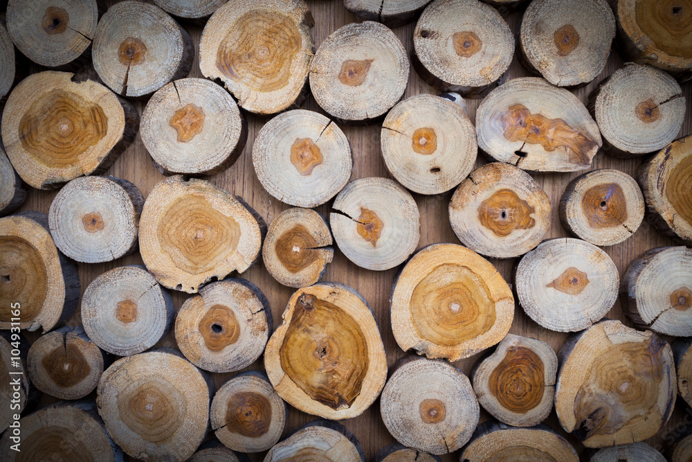 small piece of wood logs used for design decorated interior small piece of wood logs used for design decorated interior