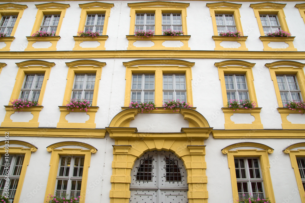 Fototapeta premium Fürstbischöfliches Amtshaus in Forchheim, Oberfranken, Deutschland