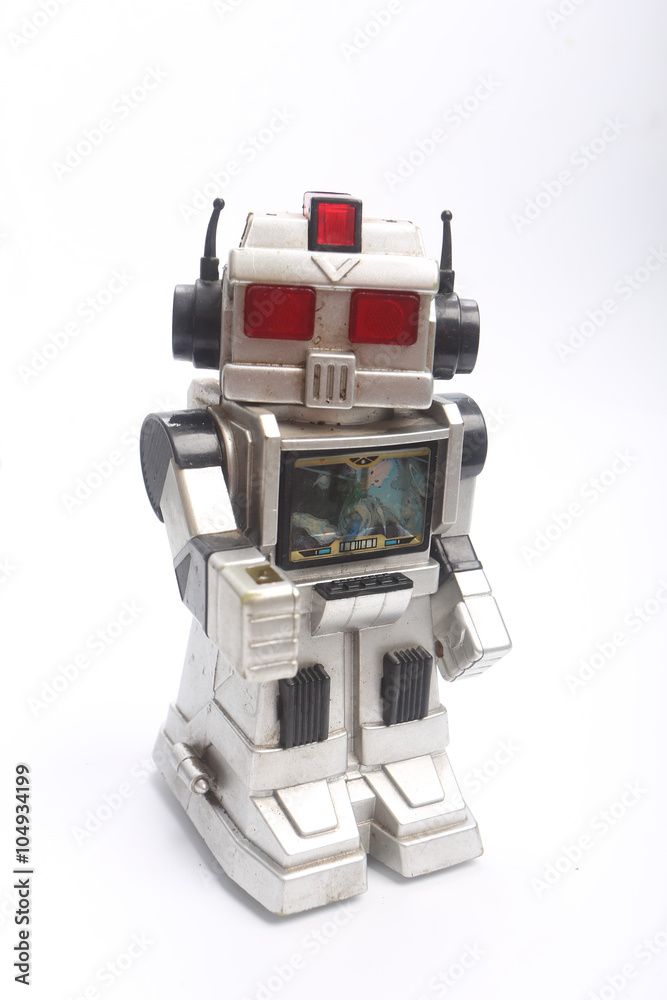 robot standing isolated robot standing isolated