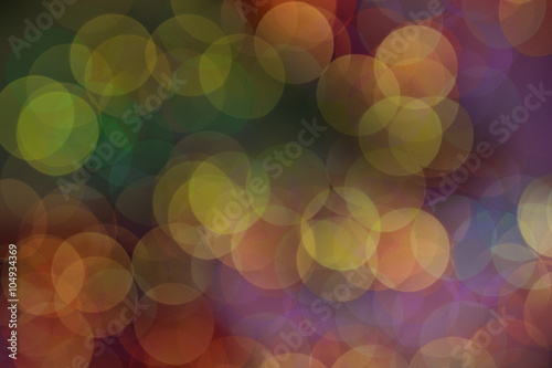colorful bokeh background