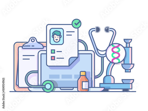 Medical stethoscope microscope accessories