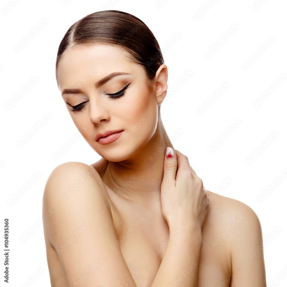 Beautiful Woman with Clean Fresh Skin Beautiful Woman with Clean Fresh Skin