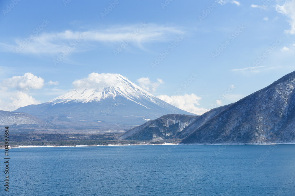 Fuji and Motosu Lake
