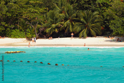 Beach Anse Lazio, Praslin, Seychelles