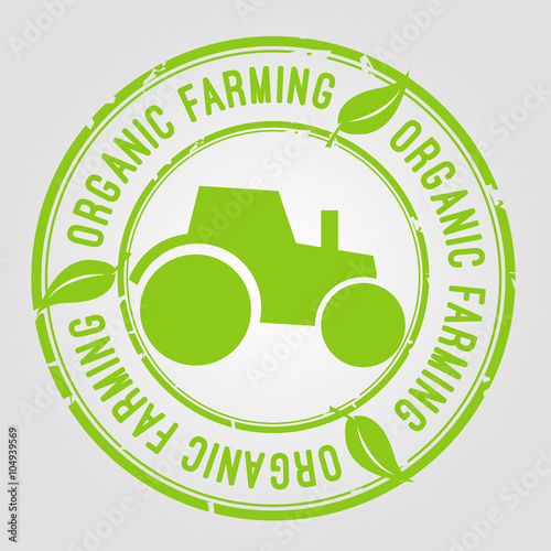 organic farming stamp