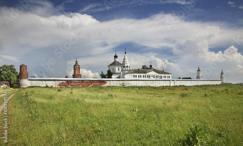 Nativity Convent in Staroe Bobrenevo. Kolomensky District. Russia photo