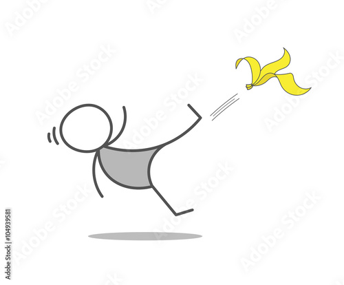 Banana slipping
