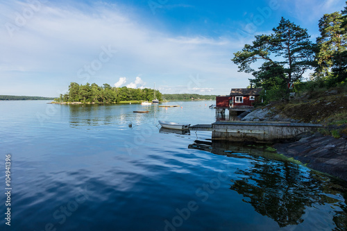 Schären an der schwedischen Küste