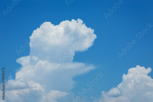 cloud and blue sky background © sutichak