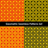 Geometric seamless patterns. EPS 10