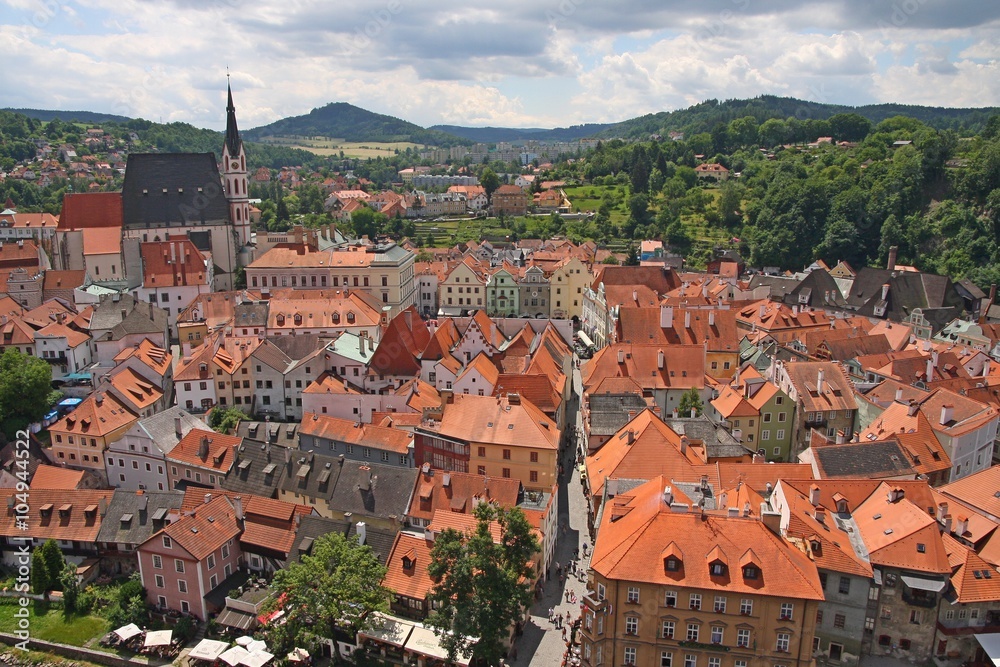 Cesky Krumlov, Czech republic