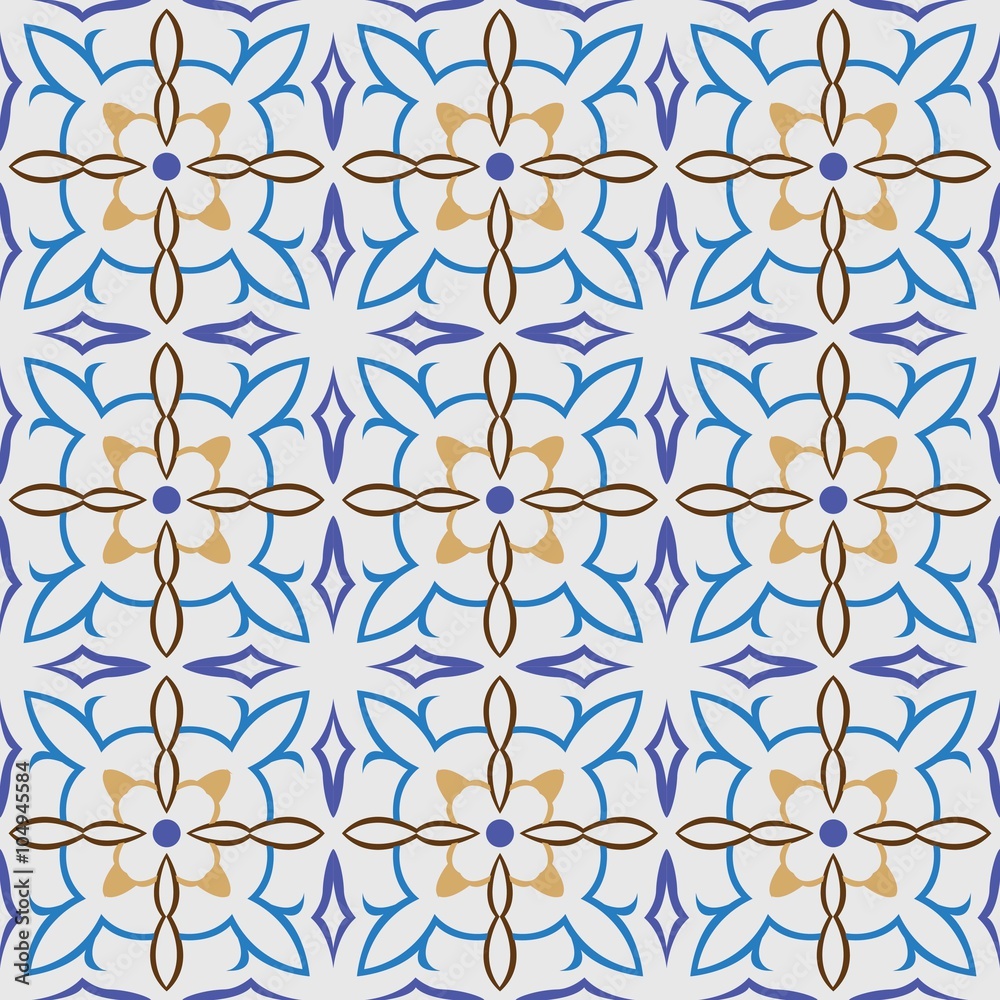Vector seamless pattern background.