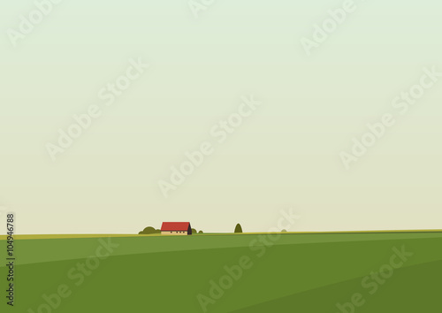 Green landscape