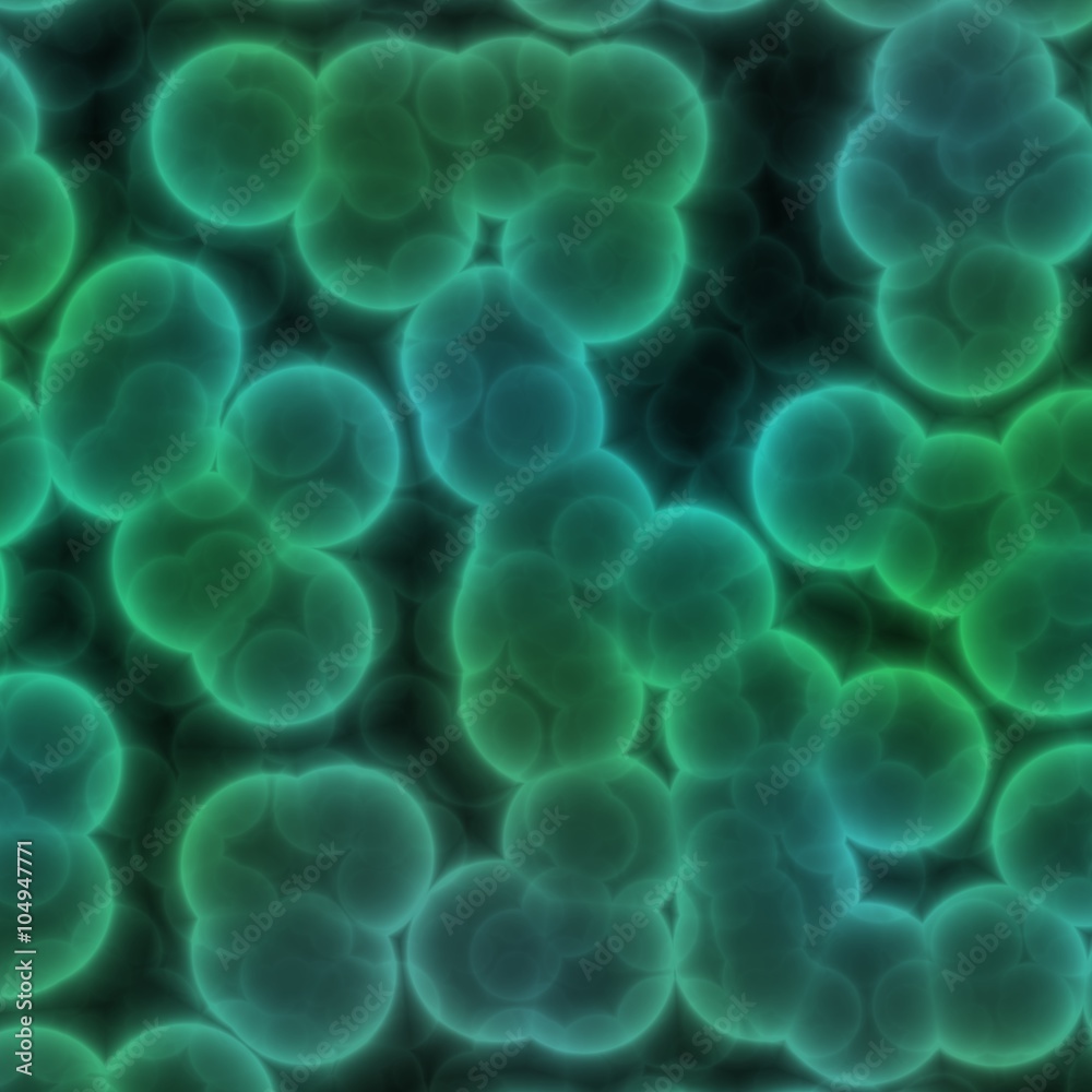 Abstract bacteria cells seamless texture or background Abstract bacteria cells seamless texture or background
