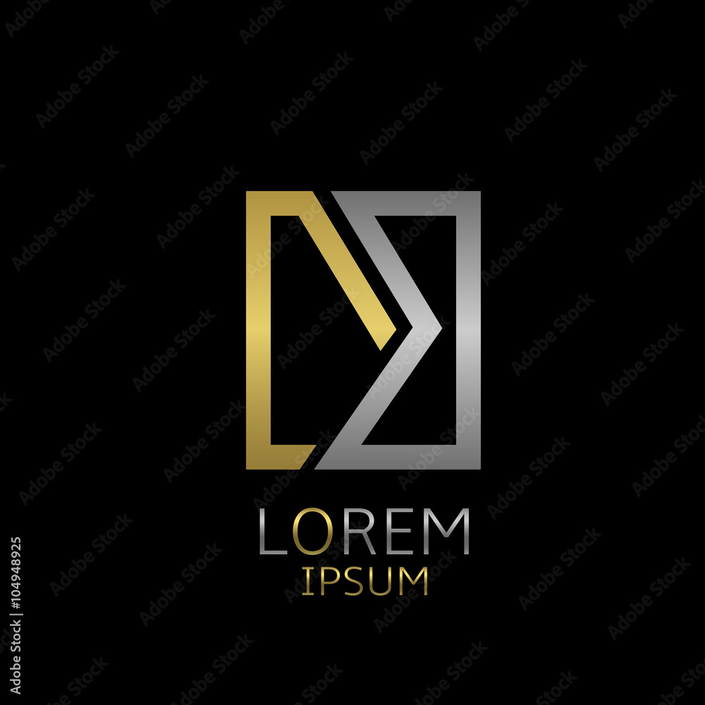 DB letters logo DB letters logo