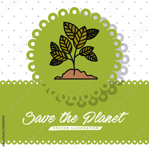 save the planet design 