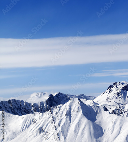 Winter mountains © BSANI