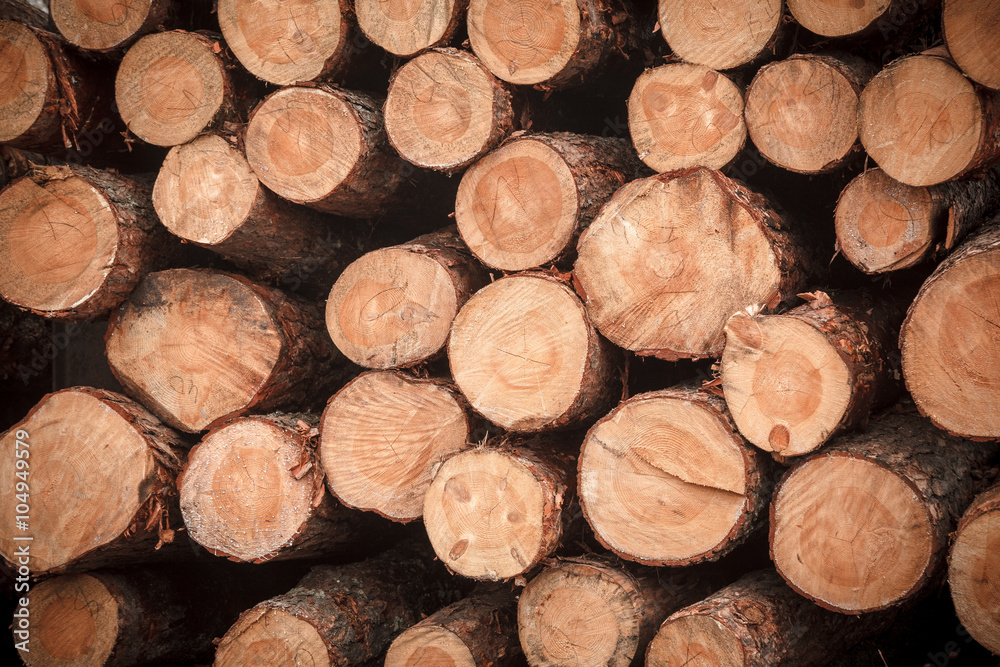 logs stacked texture