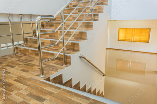 staircase in residential house