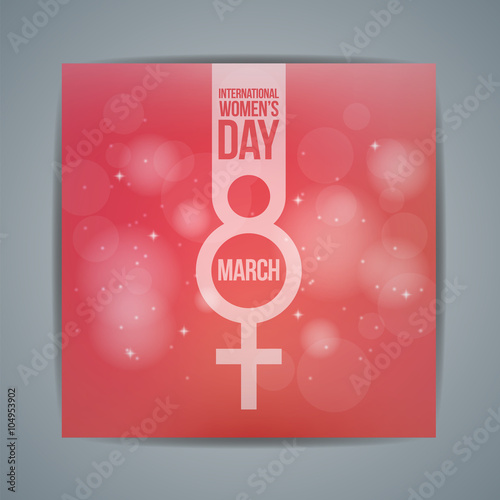 Happy Women's day 8 March 