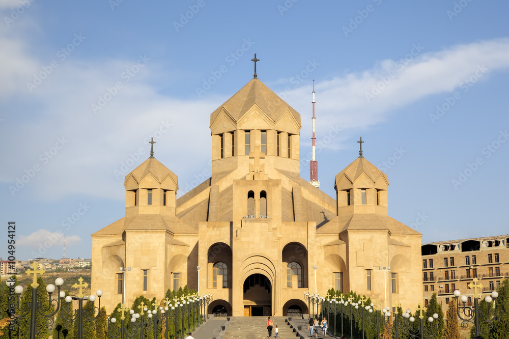 Saint Gregory the Illuminator Cathedral. Yerevan, Armenia