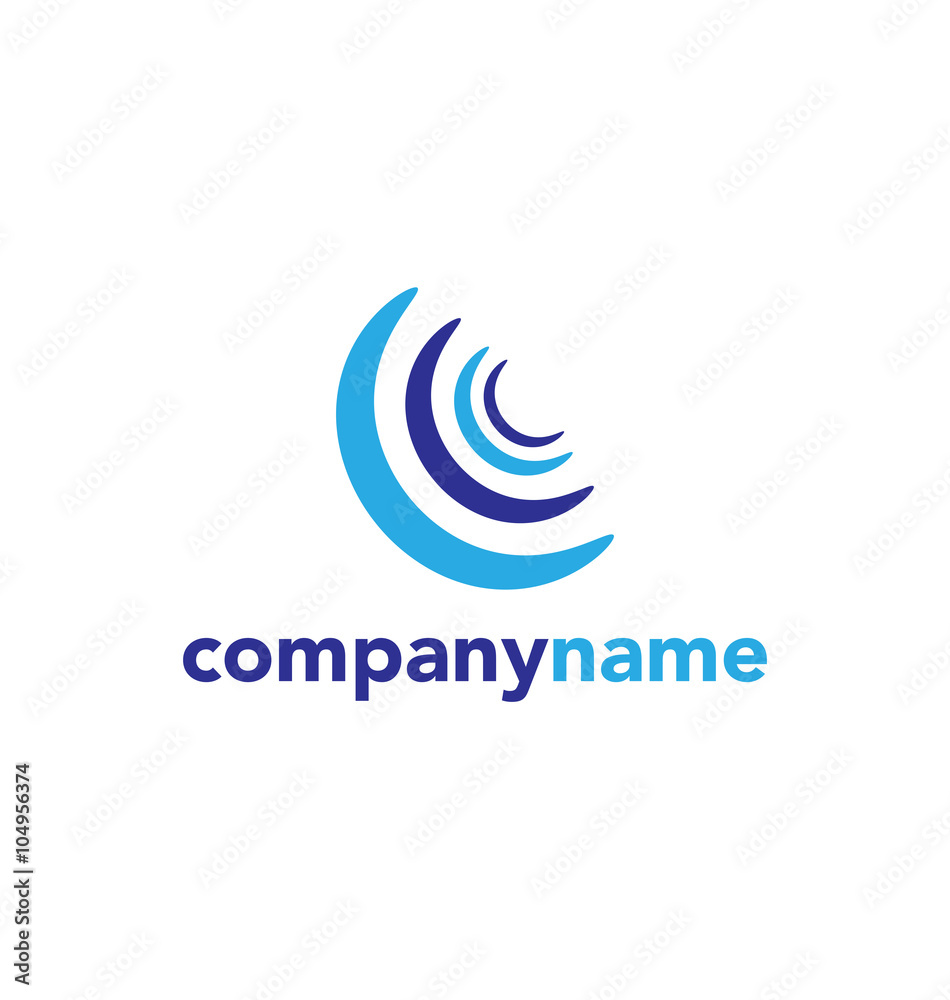 Abstract Vector Logo Design Template Abstract Vector Logo Design Template