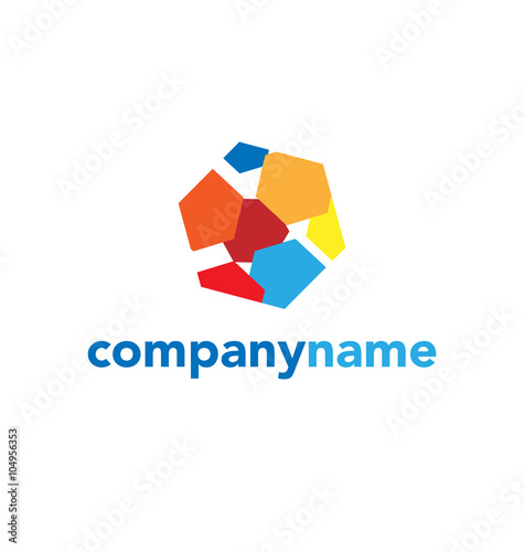 Free Download Abstract Vector Logo Design Template - GFXLoad
