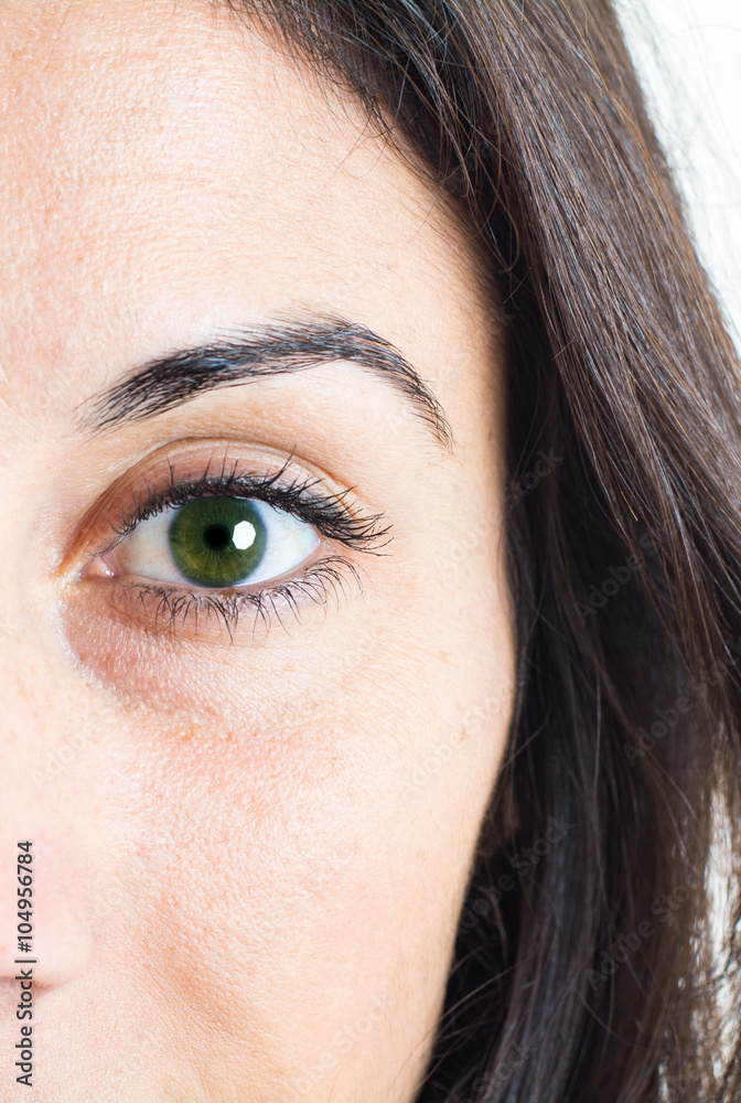 Fototapeta premium Close up of a eyes.