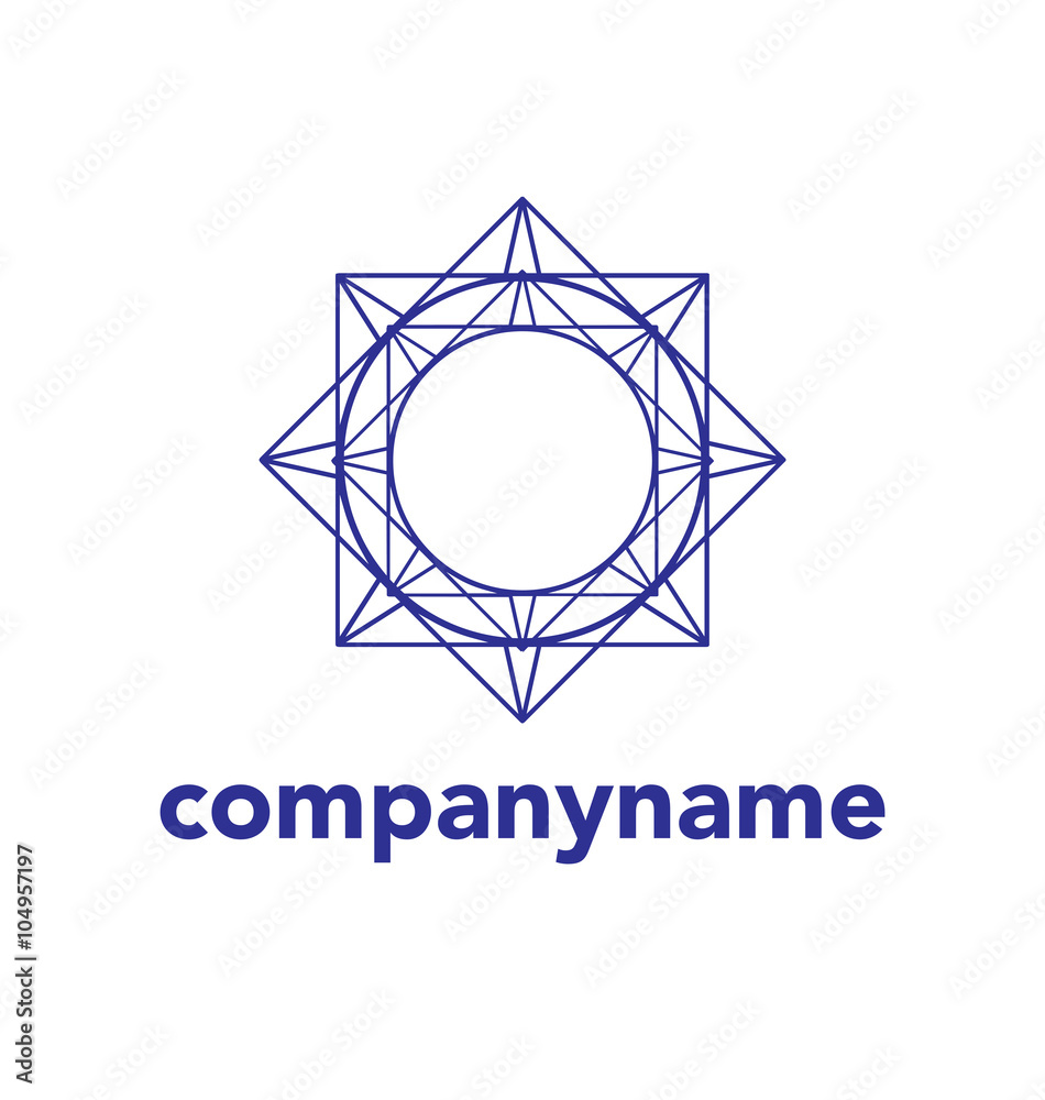 Abstract Vector Logo Design Template Abstract Vector Logo Design Template