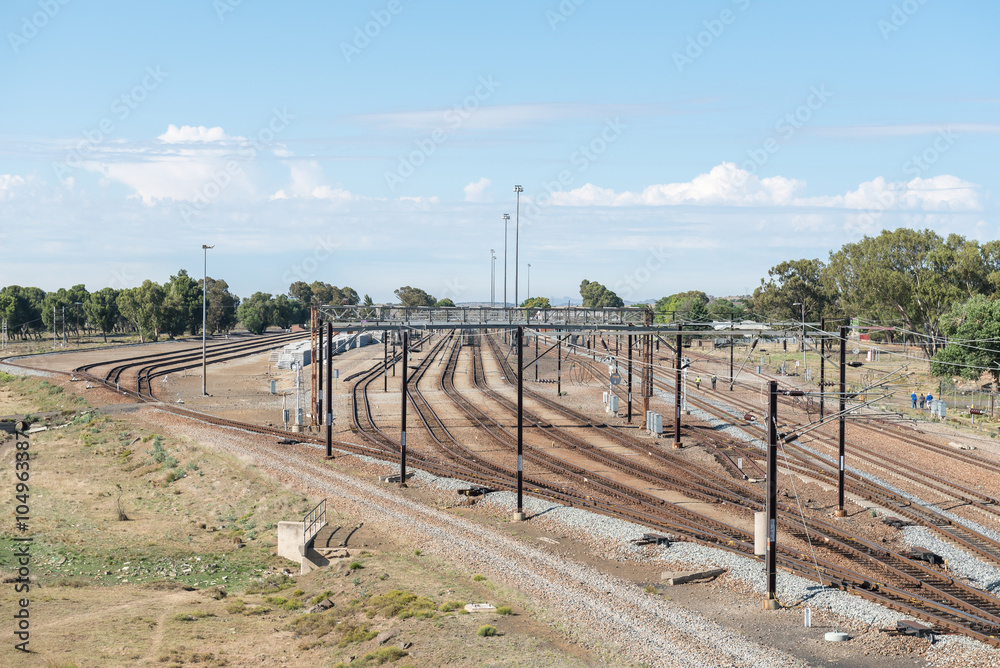 Fototapeta premium Station in Springfontein