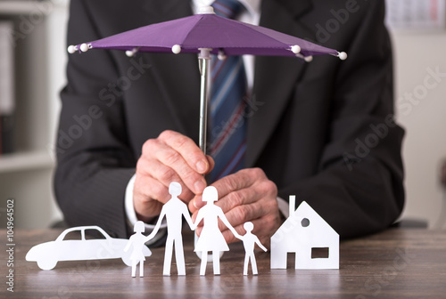 Concept of insurance photo