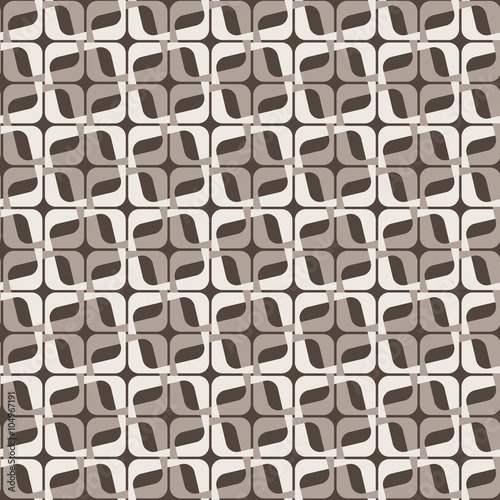 Seamless geometric pattern in two colors