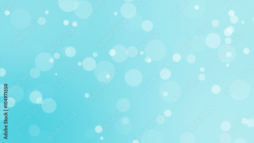 Glowing Circular Lights - Blue color