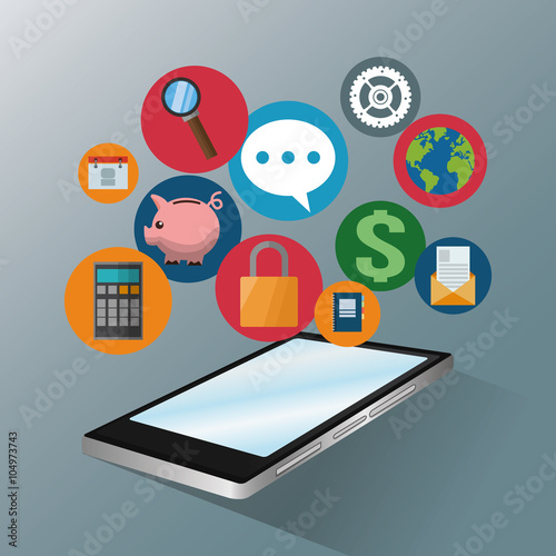 Wallpaper Mural Mobile tools design  Torontodigital.ca