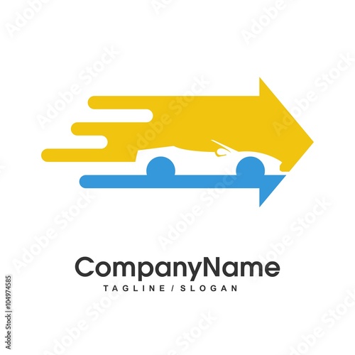 Car vector logo icon
