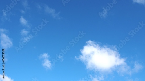 blue sky with cloud background